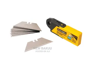 Uyustools 10 PCS Set of Utility Knife Blades Cqa19u