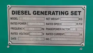 New 72.5 Kva Cummins Generator With Stamford Alternator