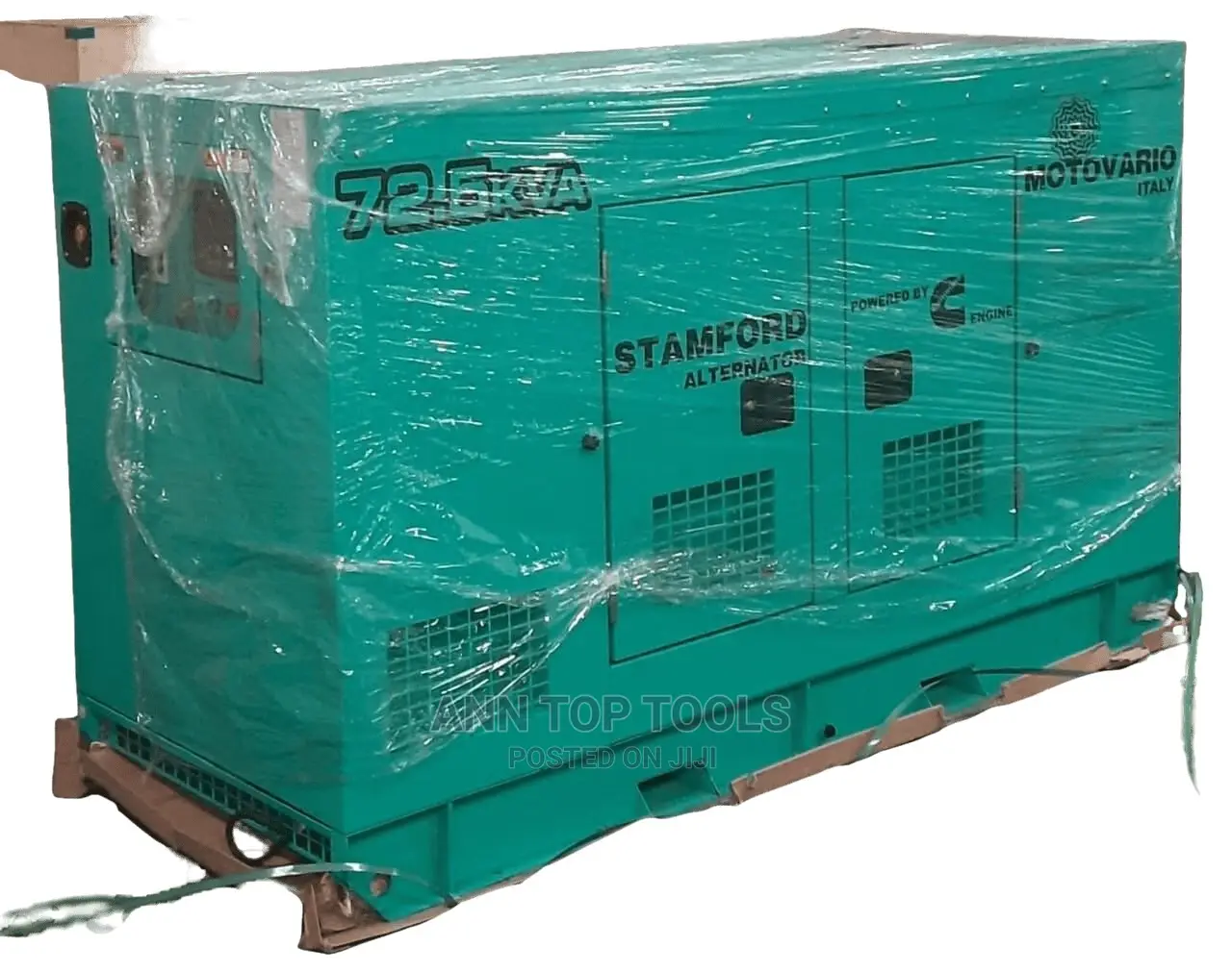 New 72.5 Kva Cummins Generator With Stamford Alternator