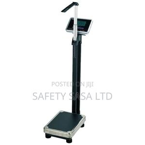 Digital Weighing Scale With Platform + High Meter +LCD +BMI - main view