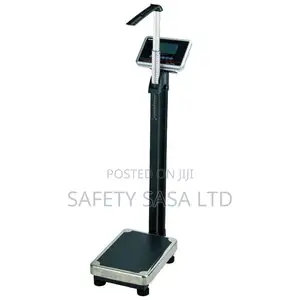 Digital Weighing Scale With Platform + High Meter +LCD +BMI