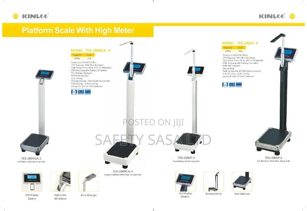 Digital Weighing Scale With Platform + High Meter +LCD +BMI - thumbnail 2