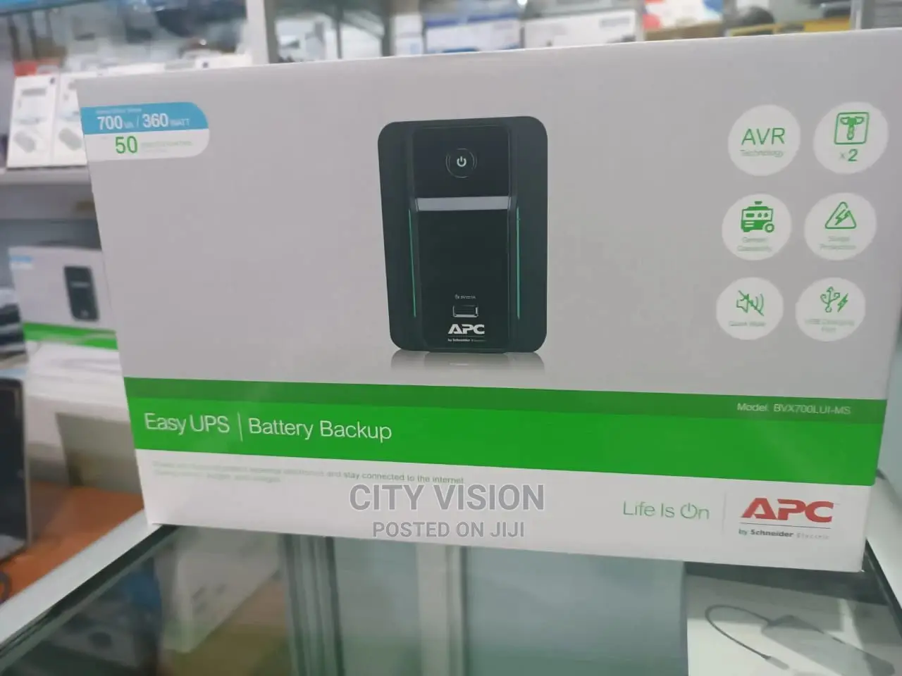 Easy UPS Battery Backup APC 700va APC