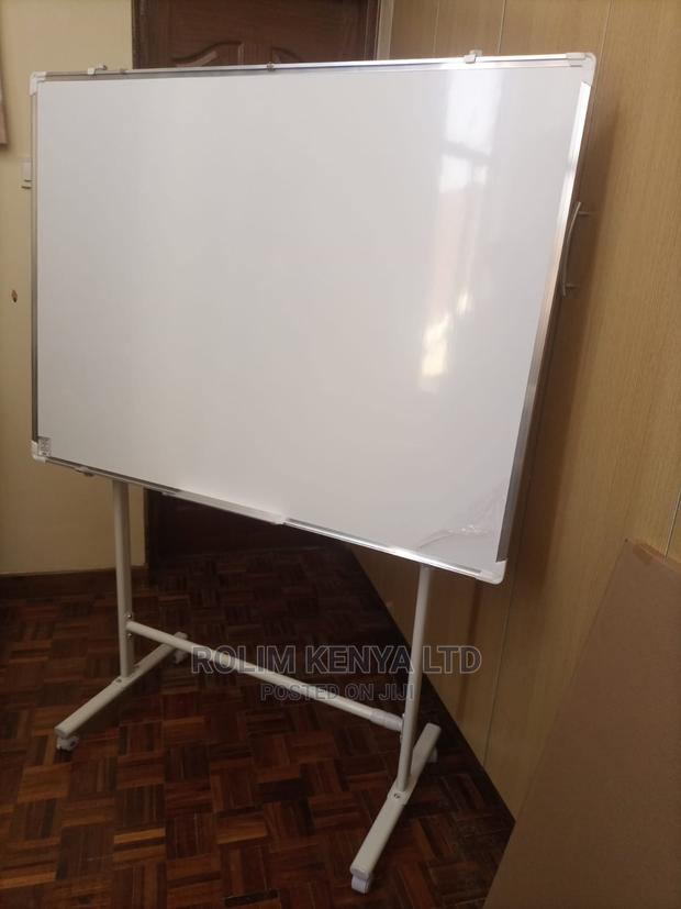 Whiteboard – White Board With Wheeled Stand 3ft X 4ft - main view