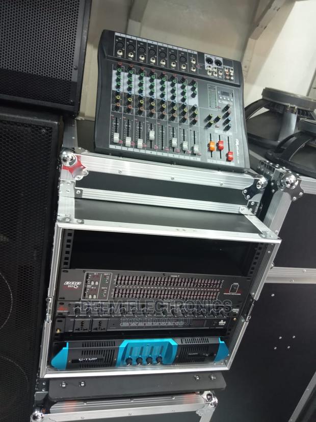 Full Set of Amplifier, Crossover, Eq, Sequence and Mixer