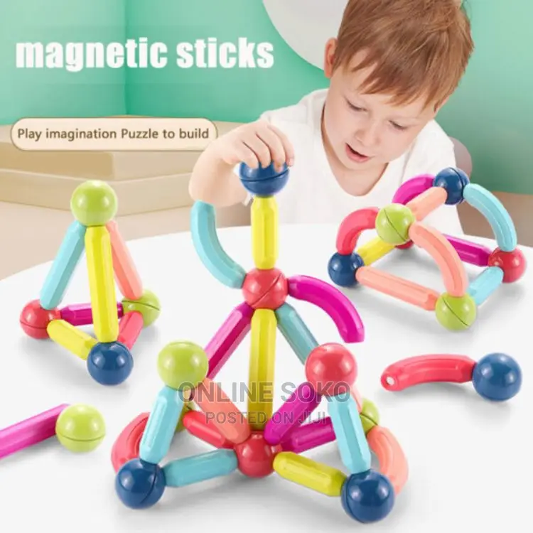 3d Magnet Building Sticks Blocks Toys Gift for Kids