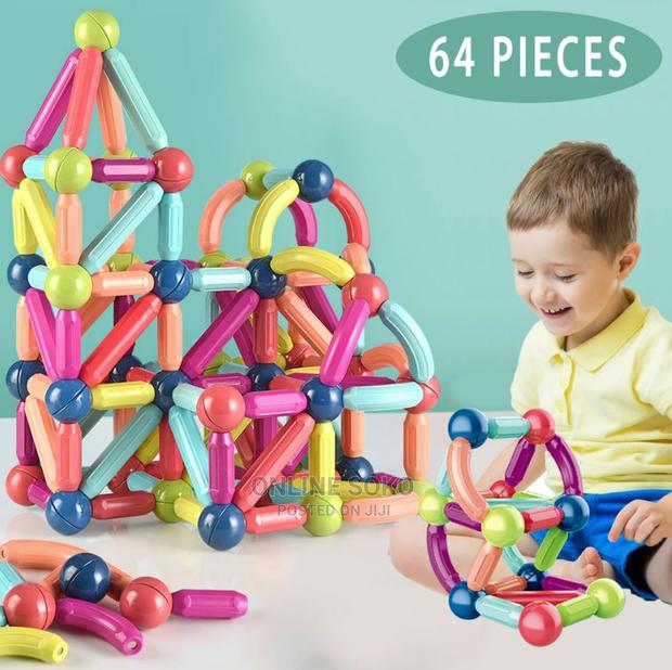 3d Magnet Building Sticks Blocks Toys Gift for Kids