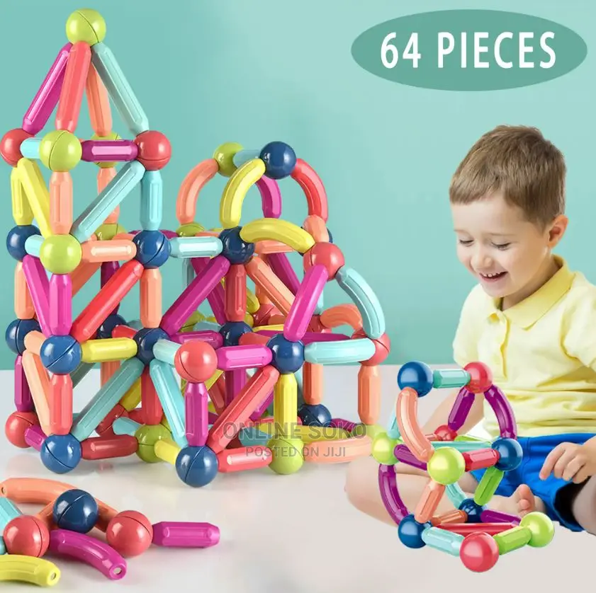 3d Magnet Building Sticks Blocks Toys Gift for Kids