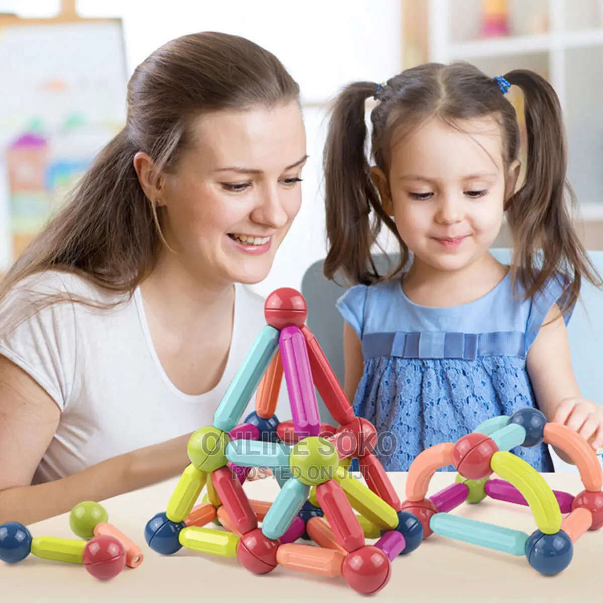 3d Magnet Building Sticks Blocks Toys Gift for Kids
