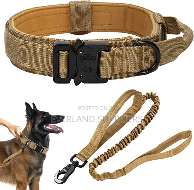 Tactical Dog Collar and Leash