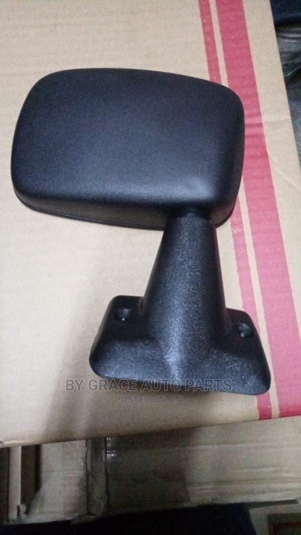 Side Mirror Hilux YN55 Long Black.