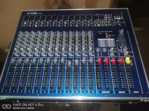 Powered Mixer With Case, 12channels ( CTOP 1812)