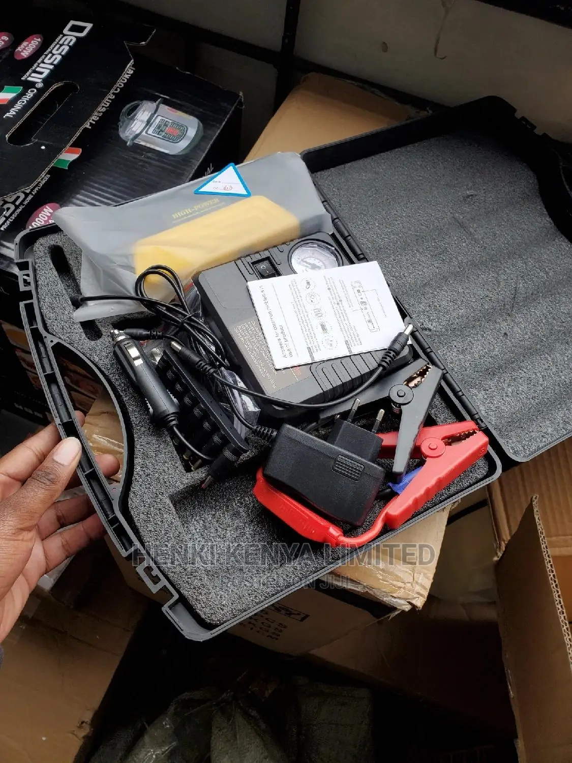 High Power Emergency Car Jump Starter Battery