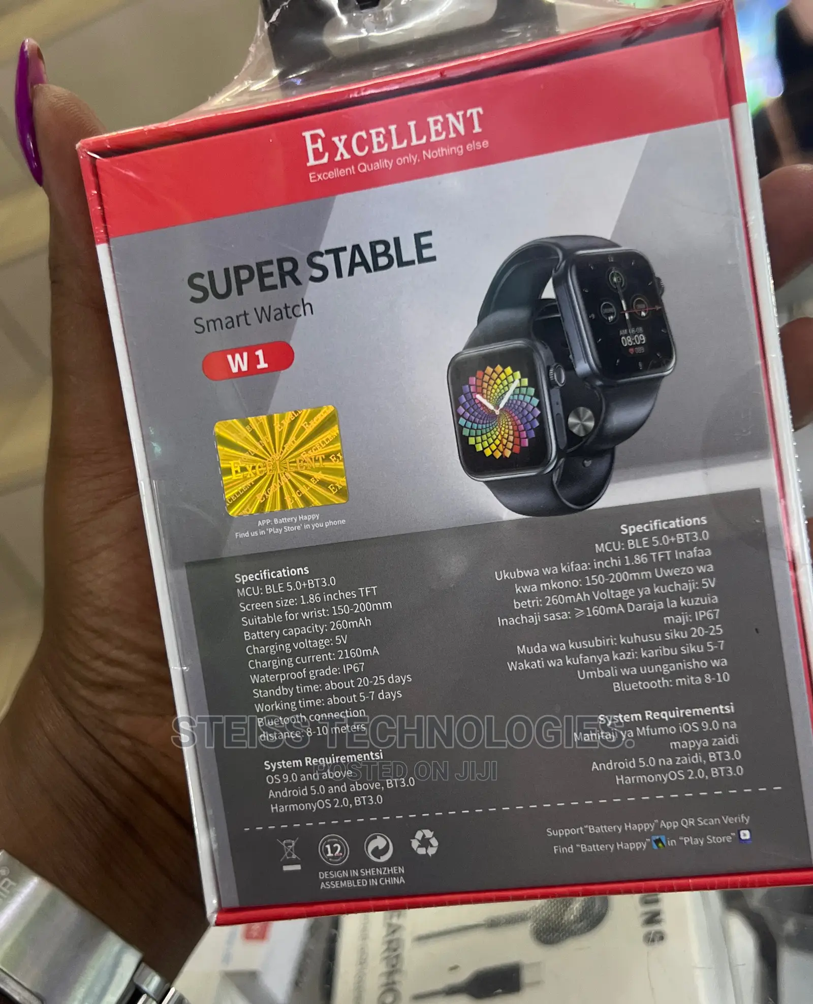 Excellent-w1 Smartwatch.
