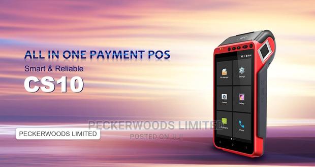 Mobile Pos With Attached Printer Cs10
