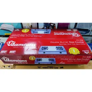 Gas Cooker 2 Burner Stainless Steel- Rg/538