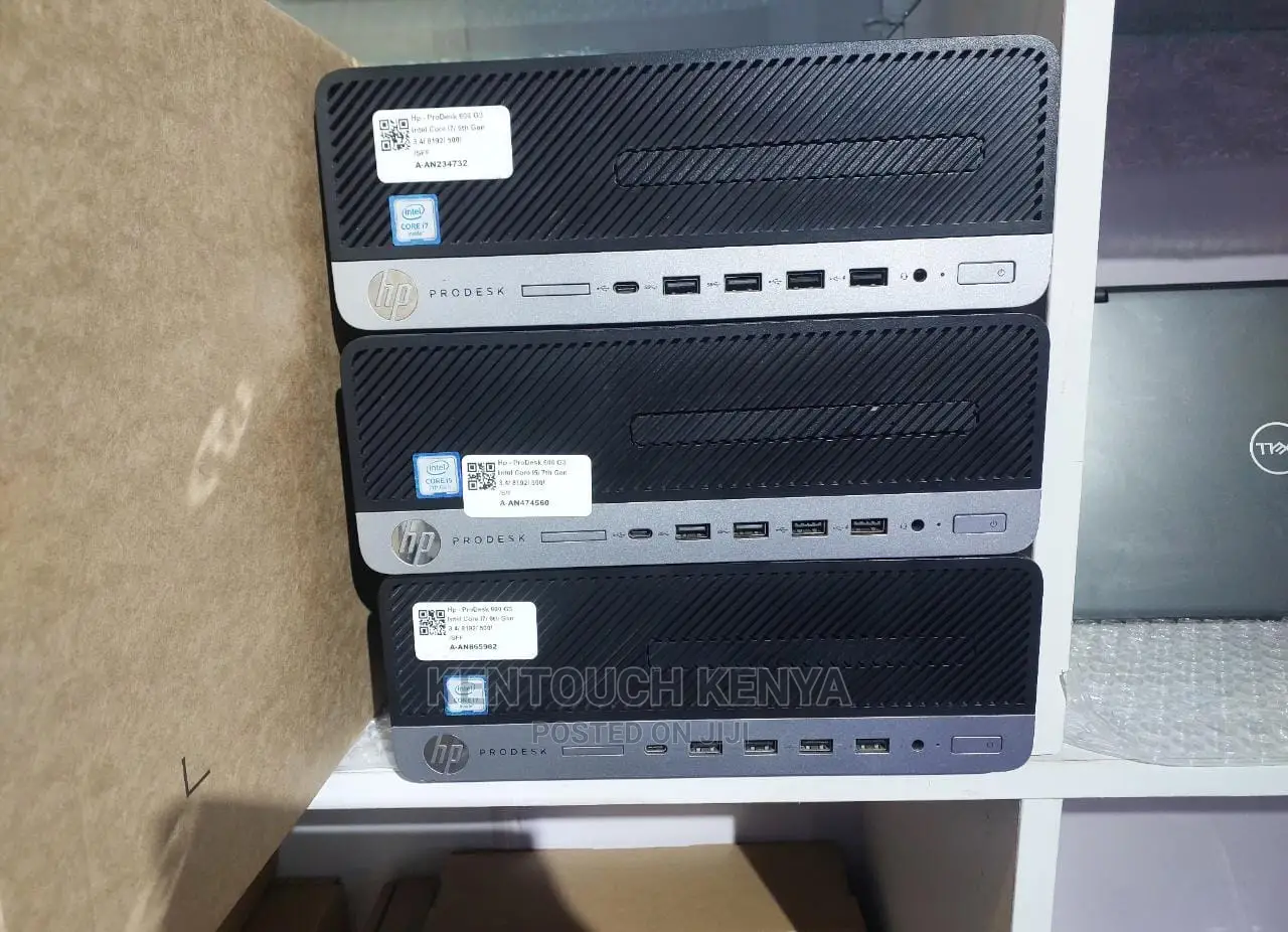 Desktop Computer HP ProDesk 600 G3 8GB Intel Core I7 HDD 500GB