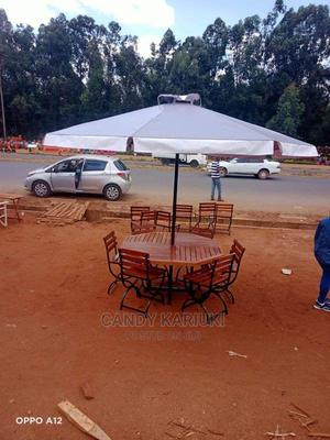 6 Seater Garden Set Plus an Umbrella - main view