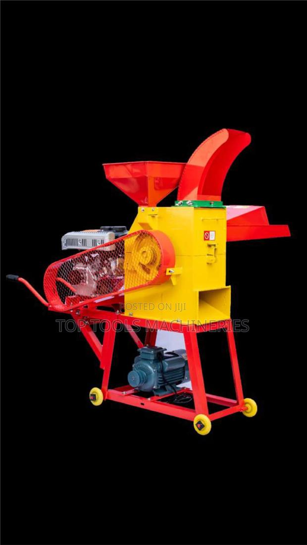 Complete Chuff Cutter With 2.0HP ELECTRIC MOTOR - main view