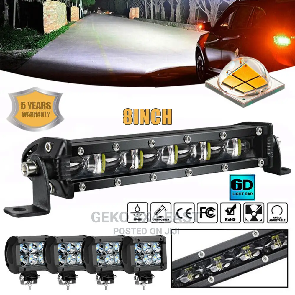 Dual Color 8 Inch 18W Mini LED Bar 1890 Lumen