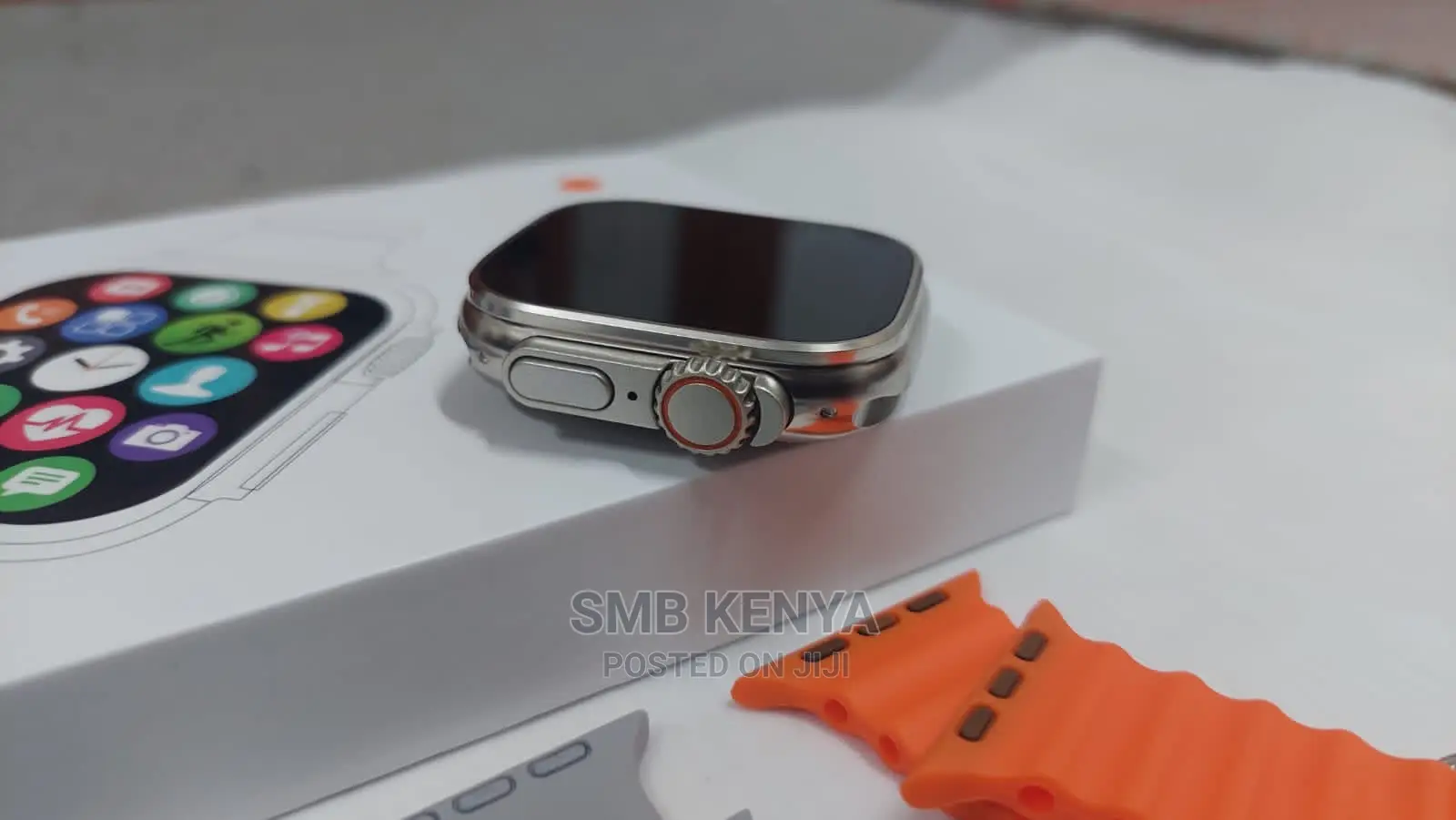 Smart Watch Ultra 9 With 3 Straps
