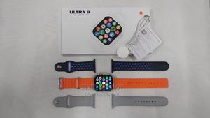 Smart Watch Ultra 9 With 3 Straps - main view