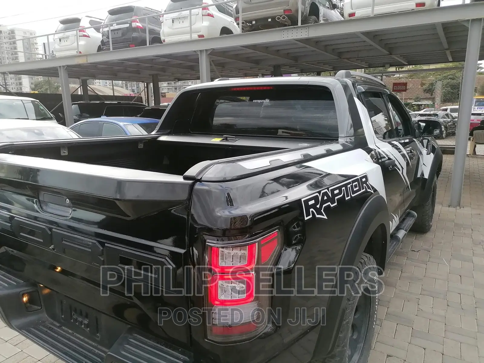 Manual Roller Shutter Boot Cover For Ford Ranger Raptor 2023