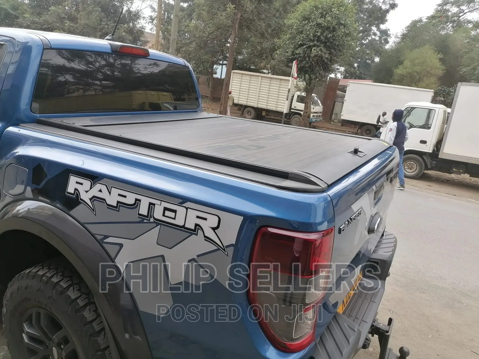 Roller Shutter Boot Cover Installed on a Ford Ranger Raptor