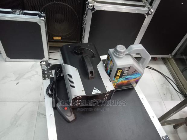 Fog Liquid and Fog Machine 1200 Watts