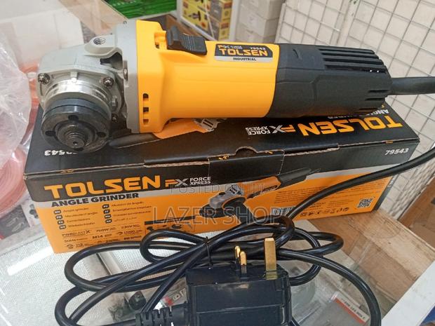 5" Tolsen Angle Grinder - thumbnail 4