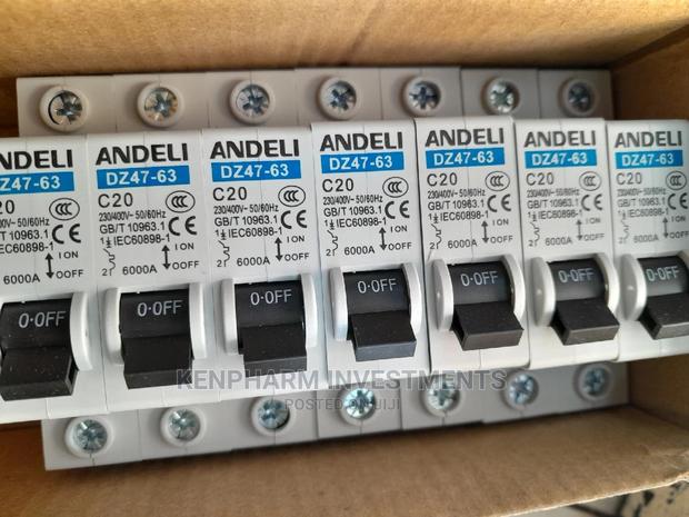 Circuit Breaker 20 Amps/ MCB - thumbnail 2