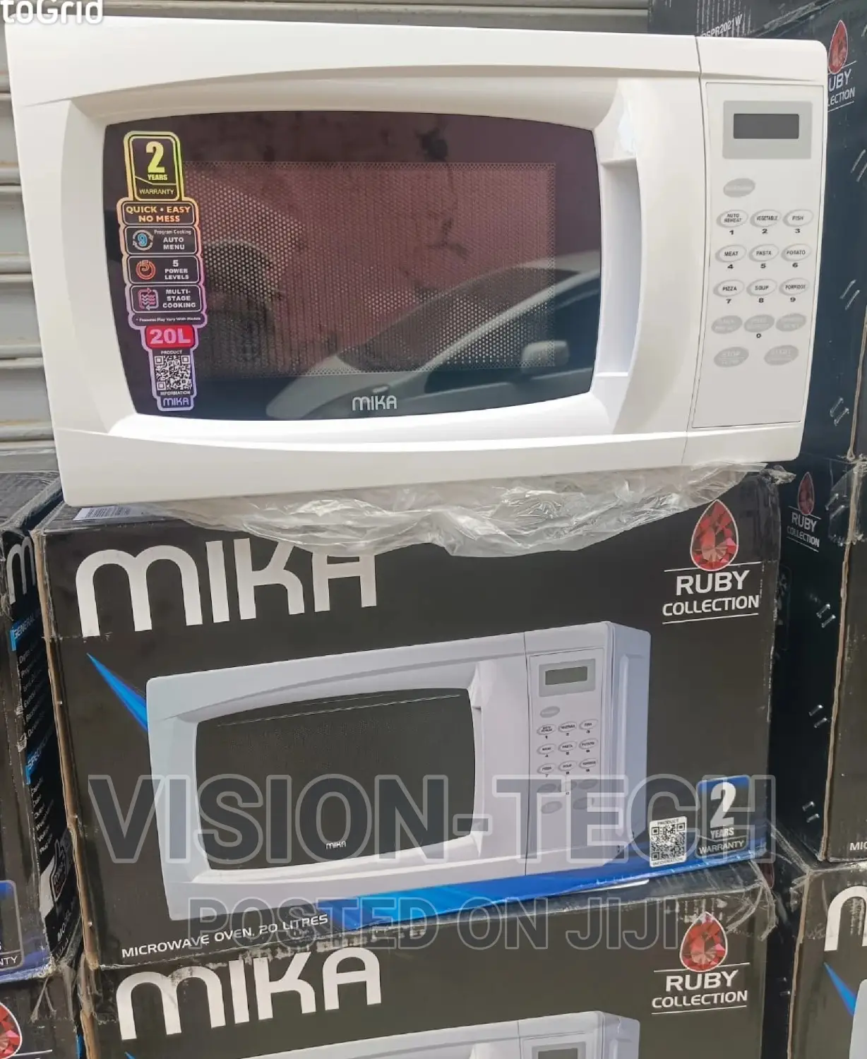 Mika Microwave Oven, 20L, Digital Control in Nairobi Central Kitchen
