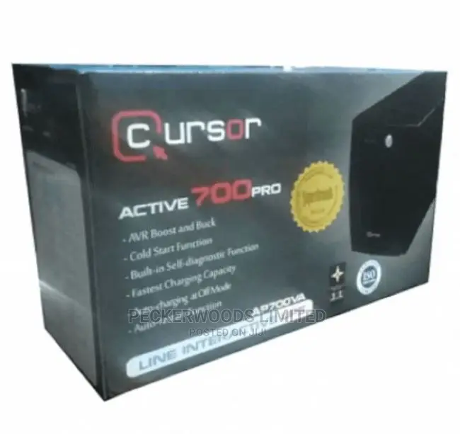Cursor 700va Black UPS