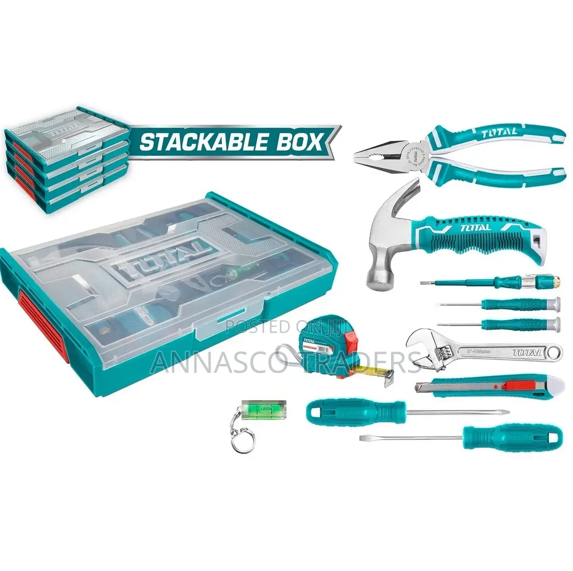 Total THKTV02H111 11 PCS Household Tools Set