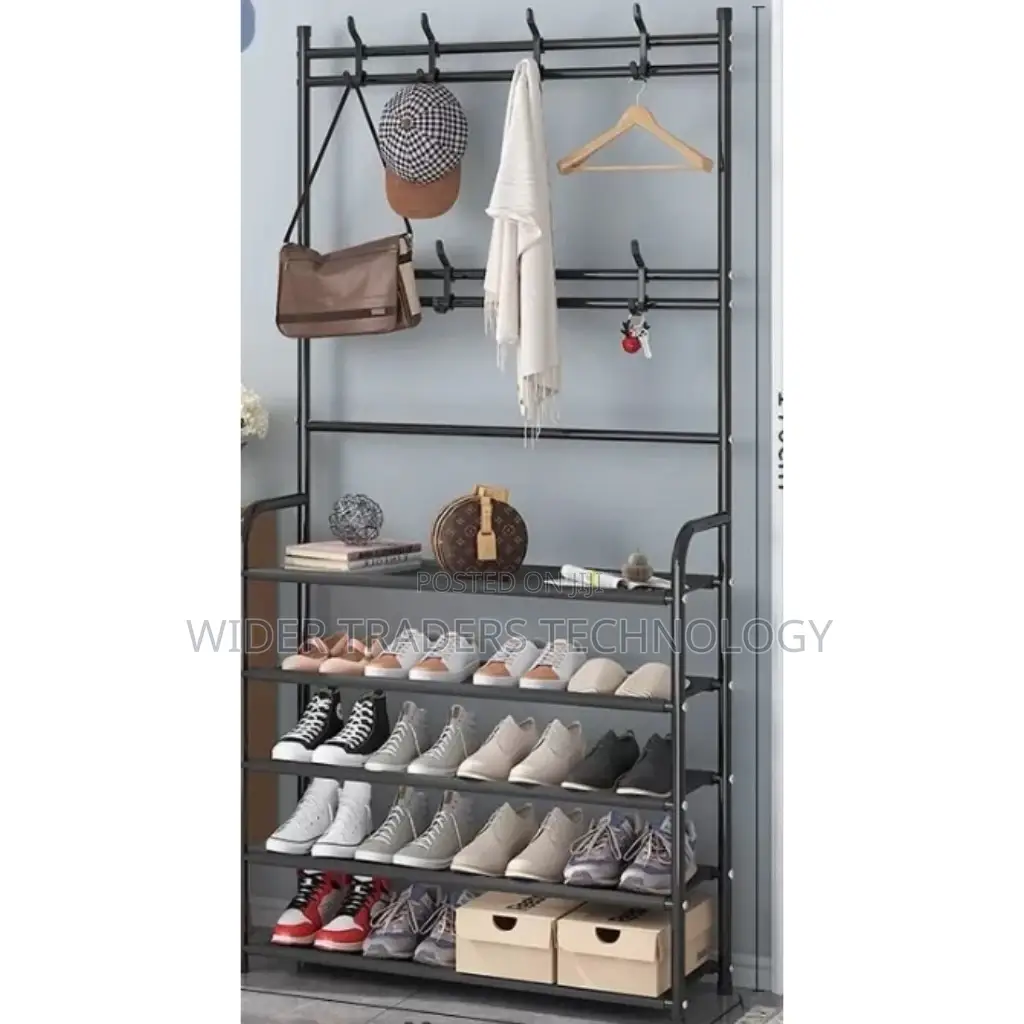 Shoe Rack With Hanger