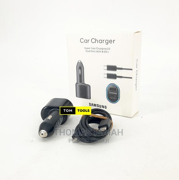 Samsung 45W Super Fast Car Charger USB Type-C to Type-C Cabl - thumbnail 2