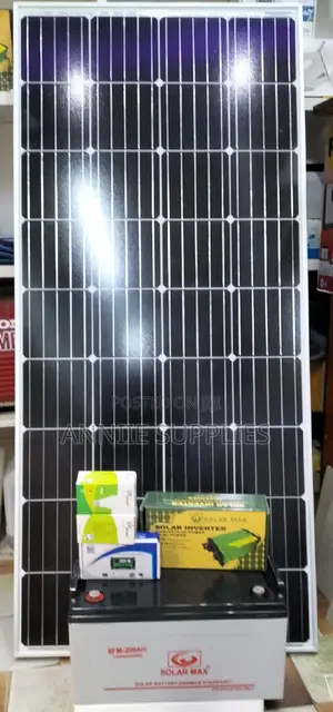 250W Solar + 200ah Battery+ 600W Inverter+ 30A Controller