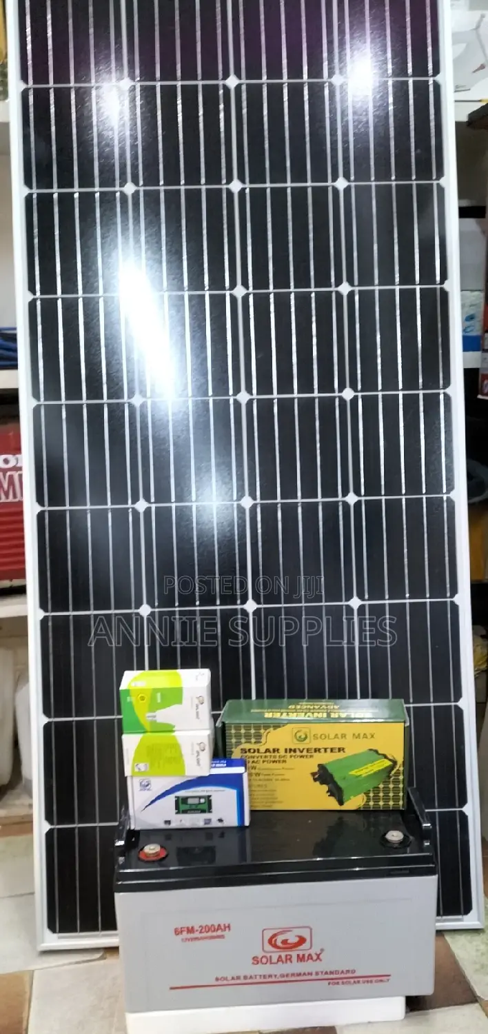Solarmax Complete Kit 250w Solar+ 200ah Battery
