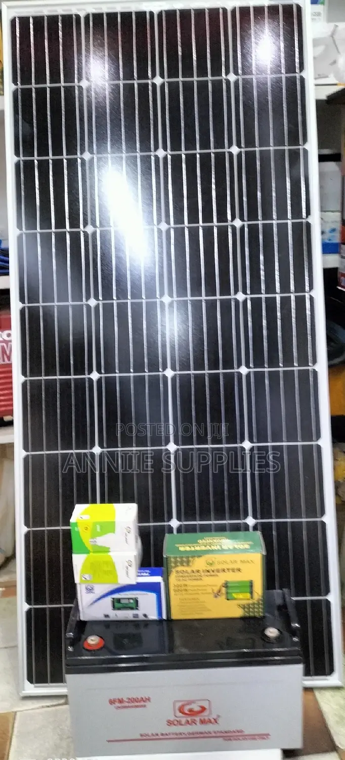 Nyumbani Lighting Solar System 250w Solar+200ah Battery