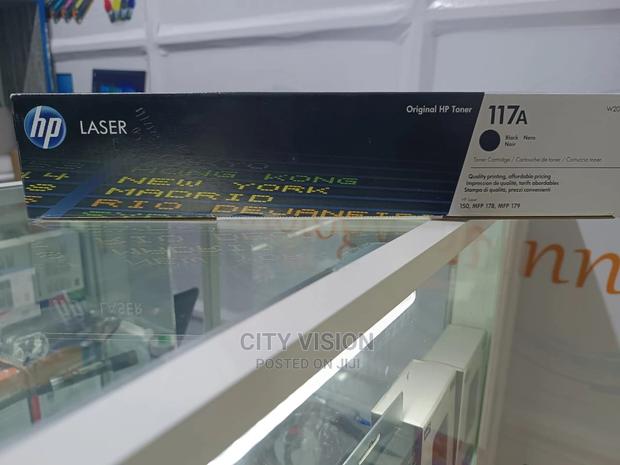Hp Laser Toner Hp Original Toner 117A Black - main view
