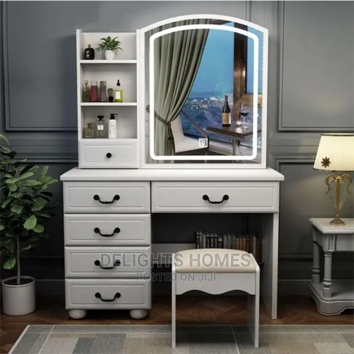 Vanity Dressing Table With Led Lights*
