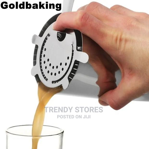 Stainless Steel Cocktail Shaker Ice Filter - thumbnail 2