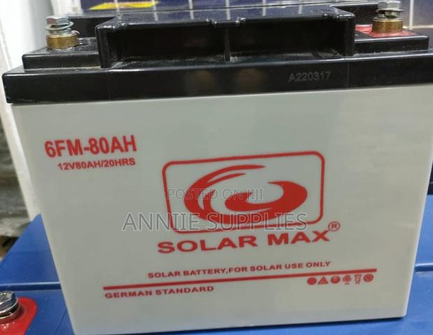 80ah/10rhs Solarmax Solar Battery