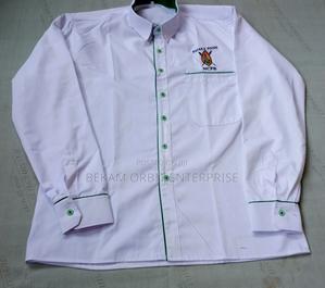 White Crown Fabric Branded Corporate Shirts - main view