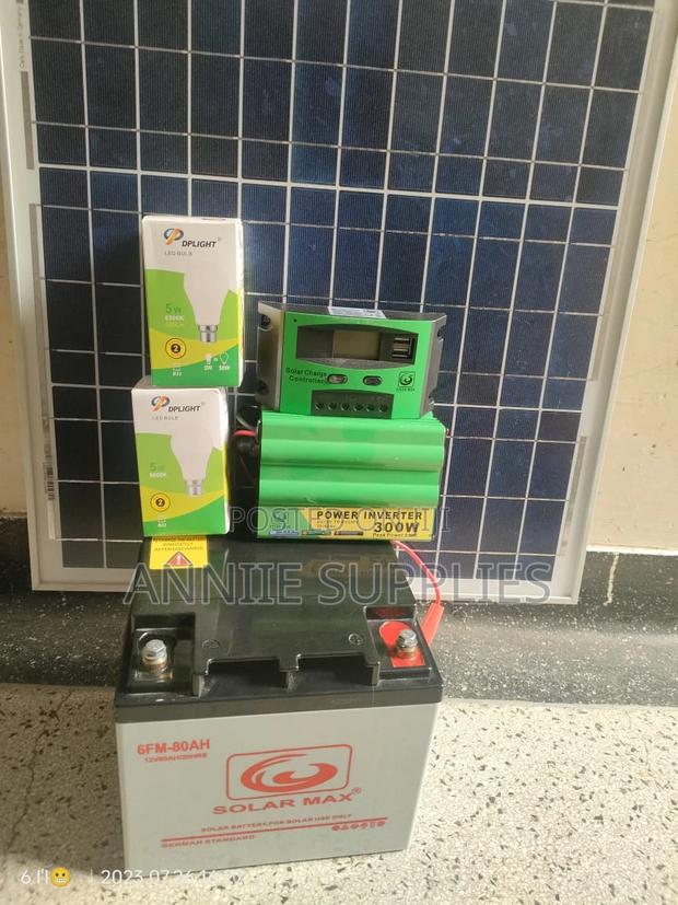 100watts Solar Full Kit - main view