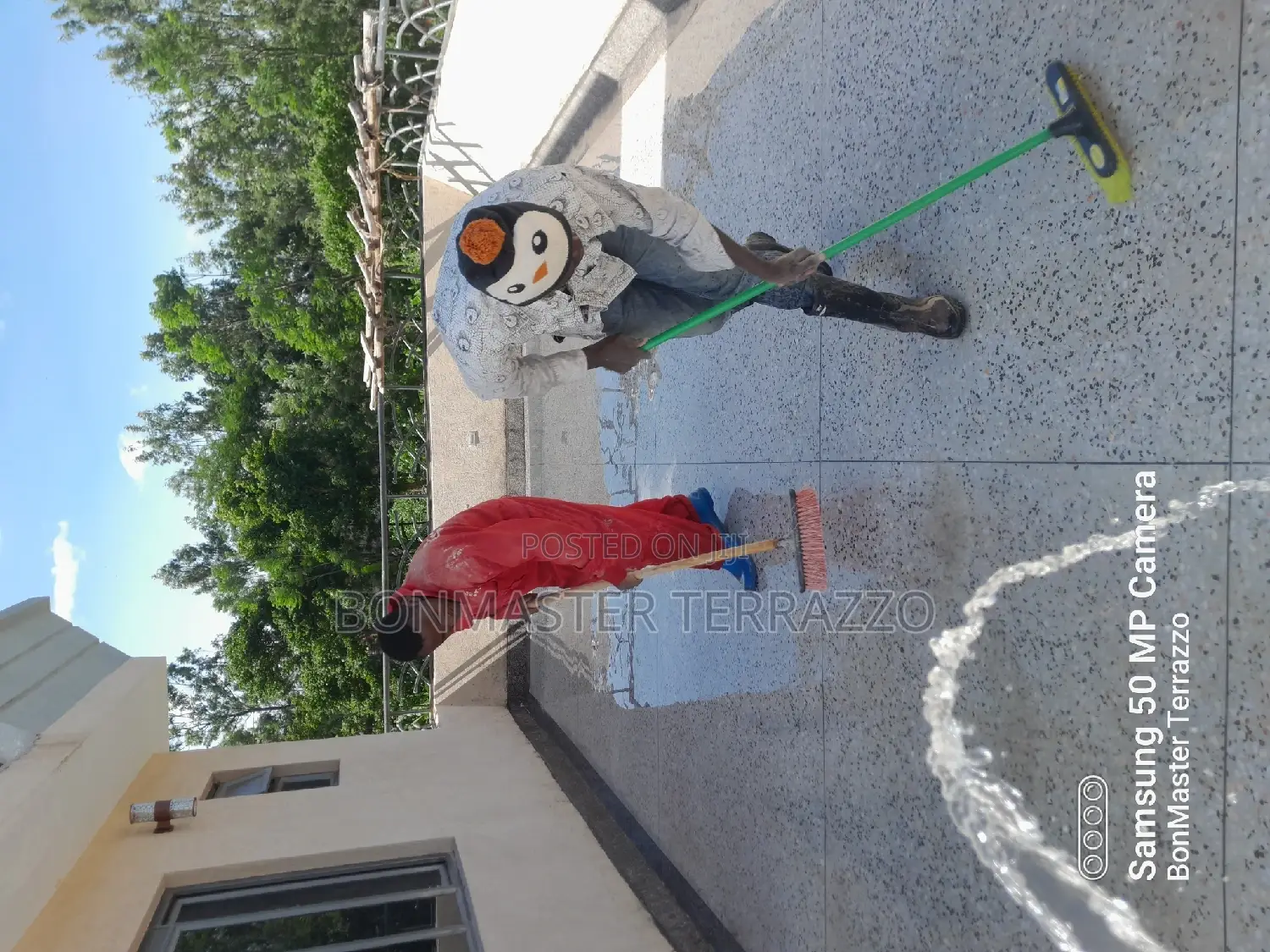 Terrazo Materials, Cleaning and Fixing