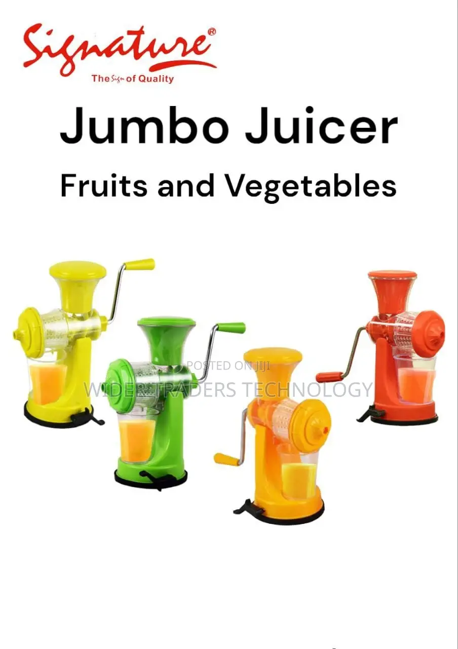 Multipurpose Manual Vegetables Fruits Hand Juicer