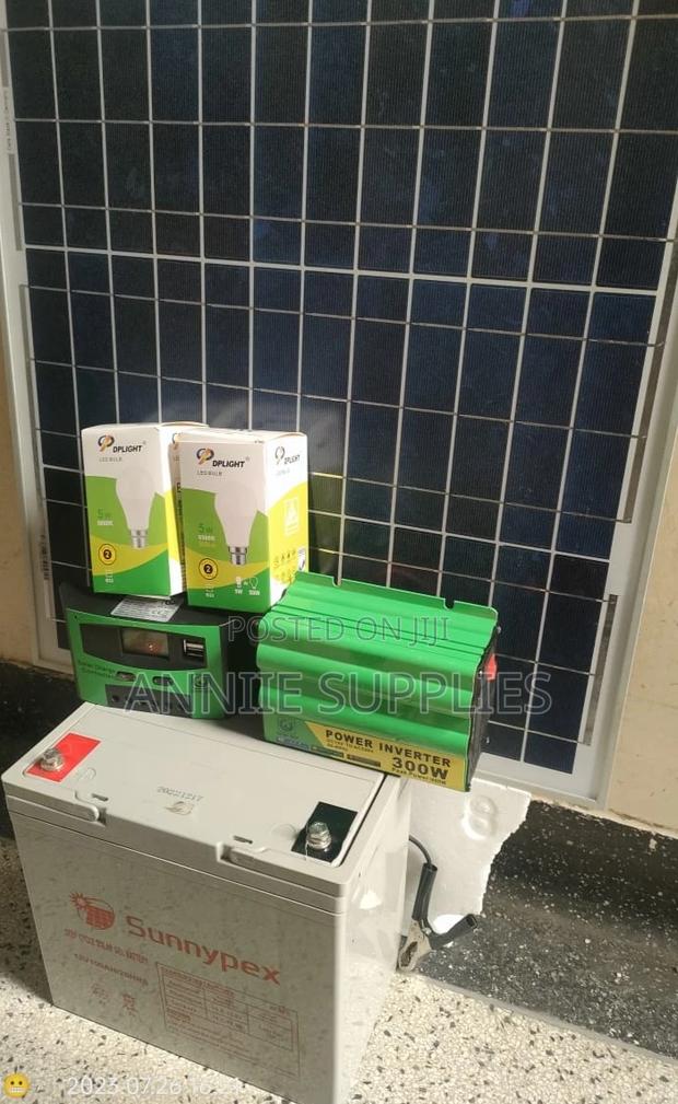 150w Solar+ 100ah Battery+ 300w Inverter+ 20a Controller