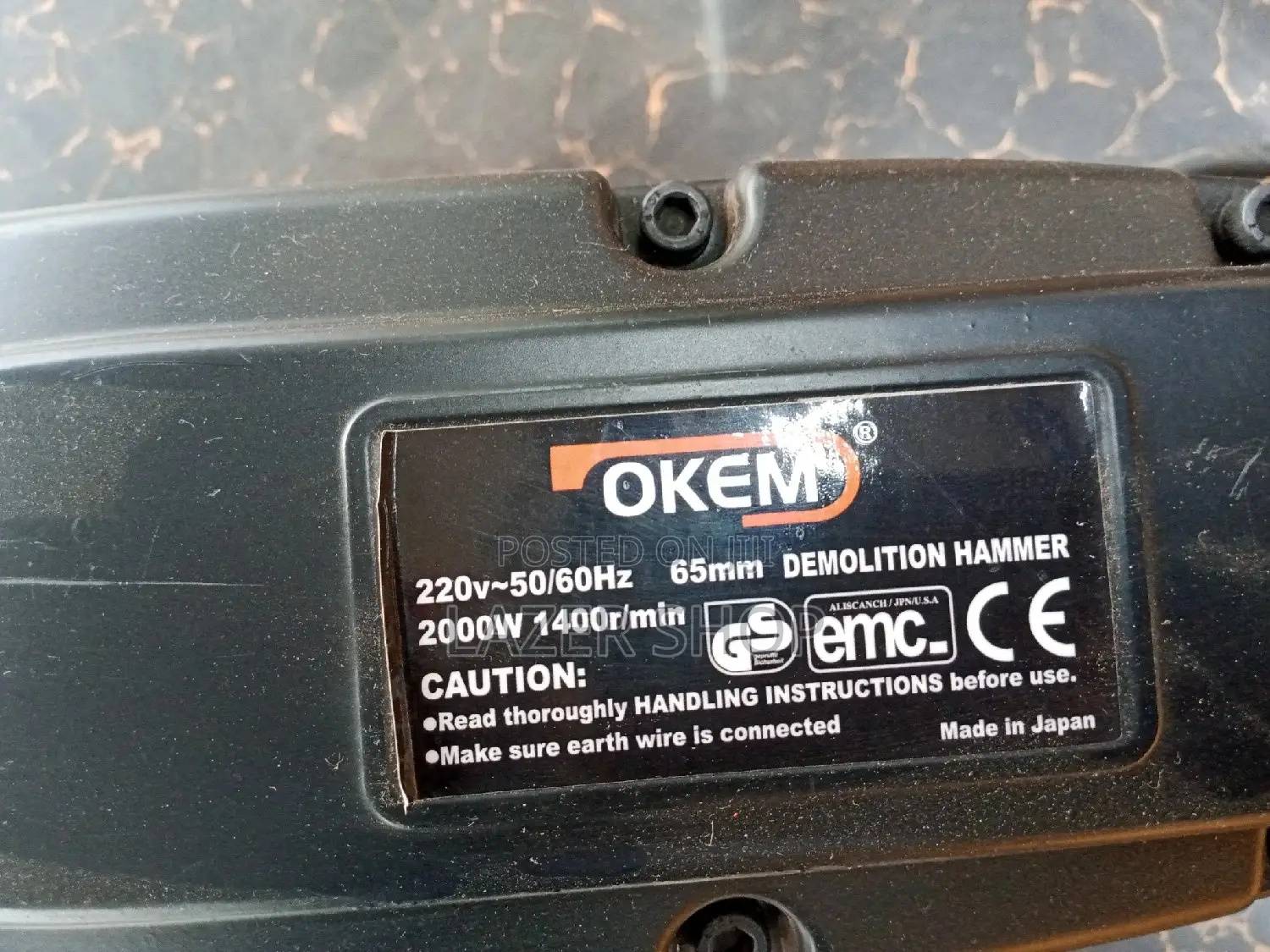 2000w Electric Jack Hammer