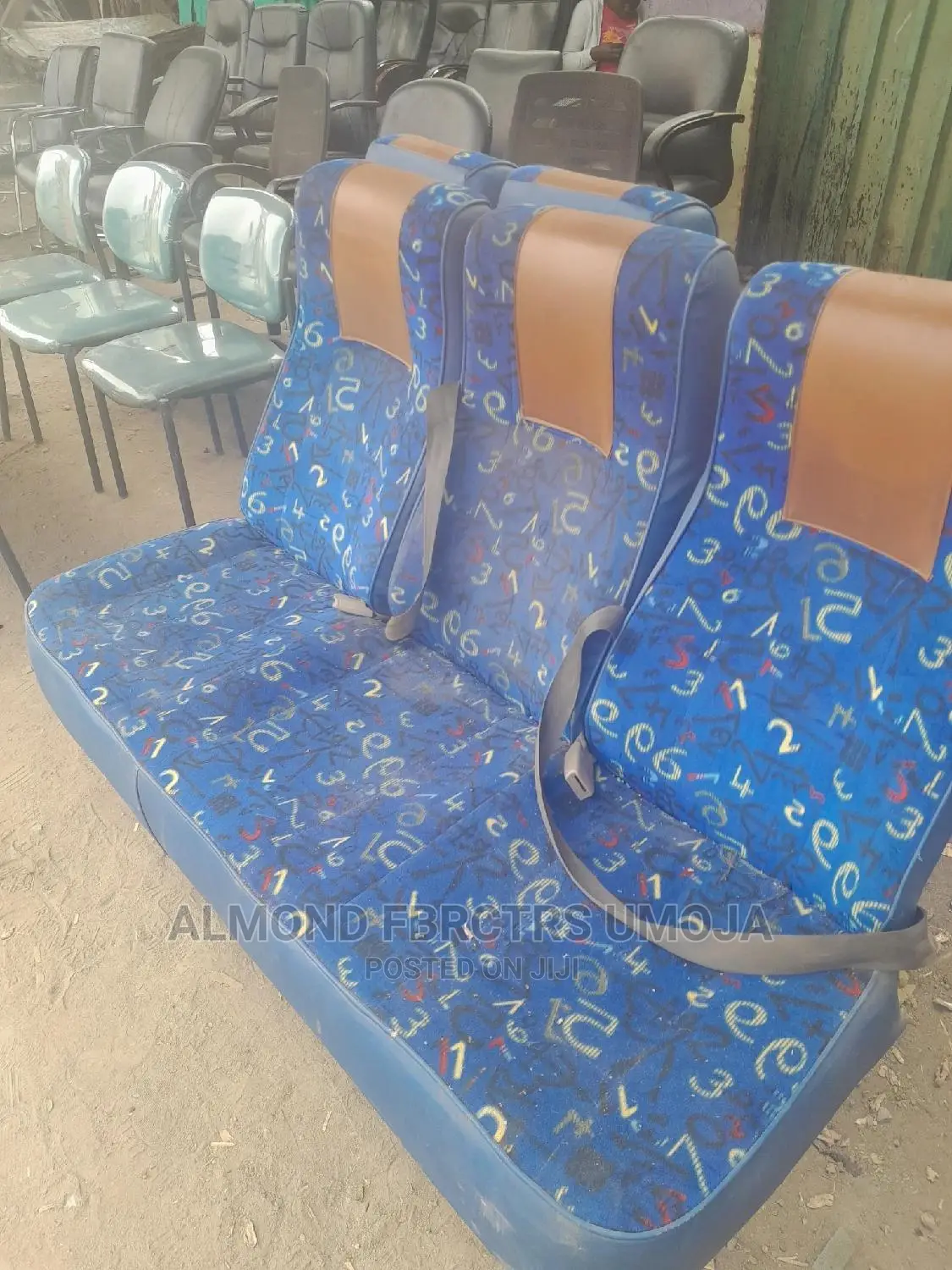 Used Shuttle Seats in Good Conditions,9 Pieces